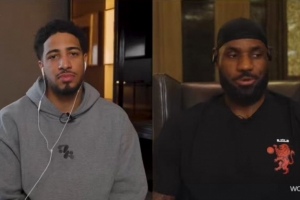 哈利伯顿致敬詹姆斯：你是我的儿时偶像 你为年轻球员指明了方向