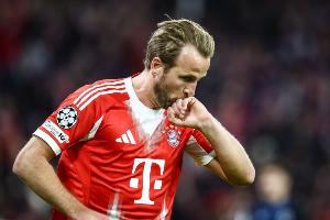 凯恩本赛季各项赛事打进39球，超越姆巴佩成为五大联赛球员最多